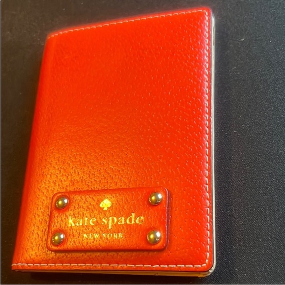 Kate Spade Pink and Cream Passport Holder - Picture 1 of 9